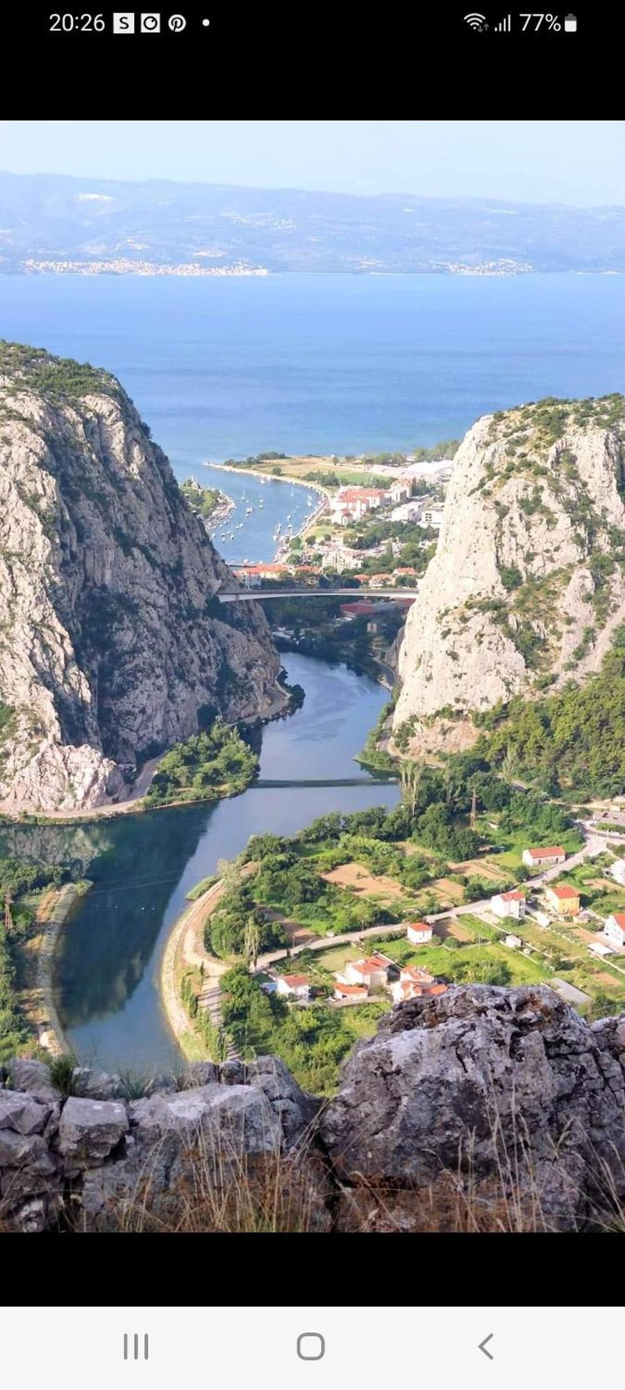 Apartman Max !!!! Omiš Esterno foto